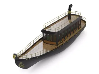 Cabin Cruiser 3D model