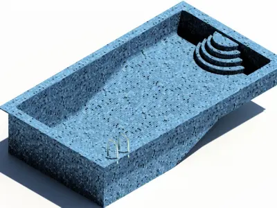 Swimming pool Free 3D model