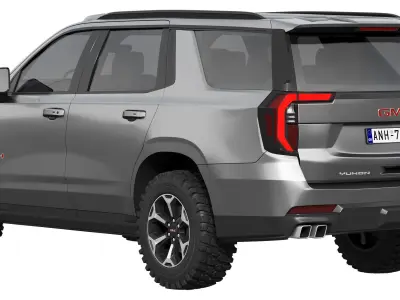 GMC Yukon AT4 2025 3D model