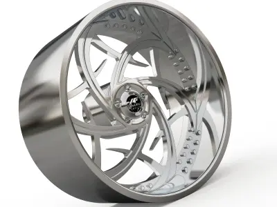 AMANI FORGED ALVA WHEEL 3D print model