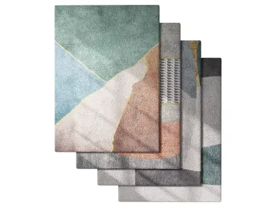 Carpet set 59 3D model
