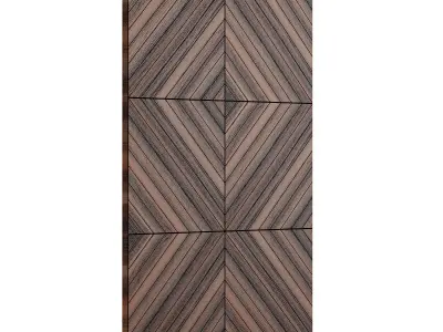Wooden Wall Panel 3D model purchase