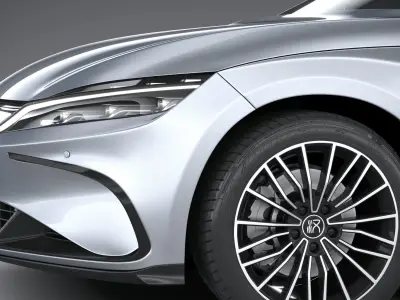 BYD Han 2025 3D model