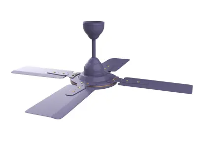 Ceiling Fan Low-poly 3D model