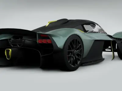 Aston Martin Valkyrie 3D model