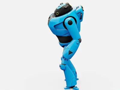 TOY BOT TILO Rigged for Unreal Engine - Unity - MIXAMO 3D model