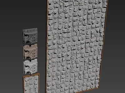 Stone decor n122 3D model