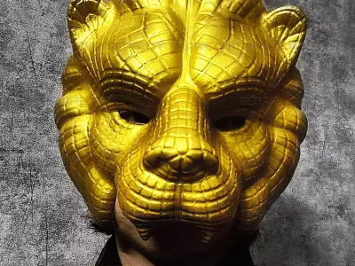 Squid Game Mask - Vip Lion Mask 3D print model