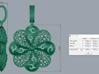 Ultra Vision Pendant  3D print model