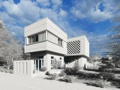Modern home  3D model