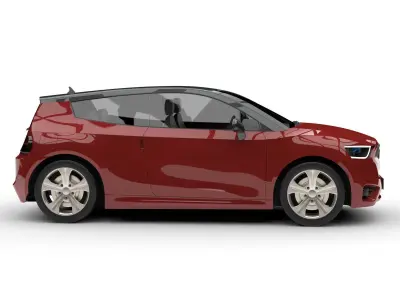 Gunsel B9 Electric Car 3D model