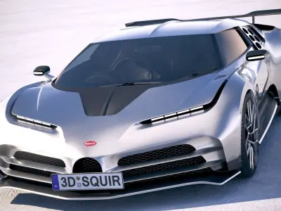 Bugatti Centodieci 2020 3D model