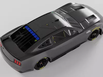 2026 NASCAR Cup Series Wild Horse Race Car 3D model