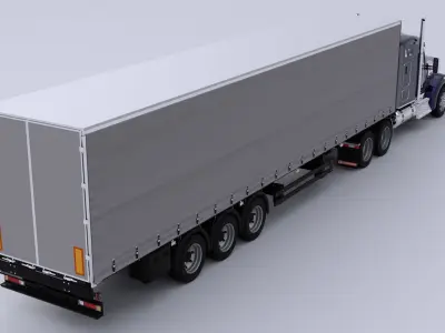 Kenworth W990  3D model