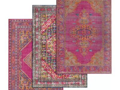 Rug Set 1697 3D model