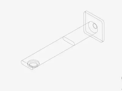 Wall Spout - Luxury - Green - Bath Low-poly 3D model