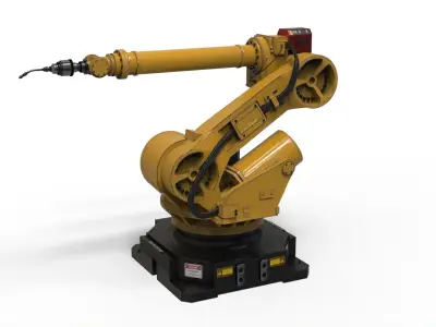 Industrial Robot Arm 3D model