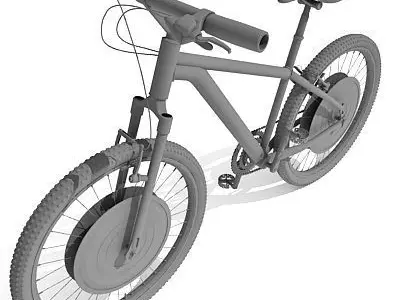 Detailed 3D Bike 3D model
