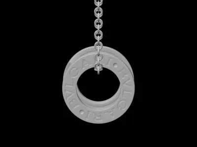 BULGARI - B ZERO 1 - NECKLACE 3D print model