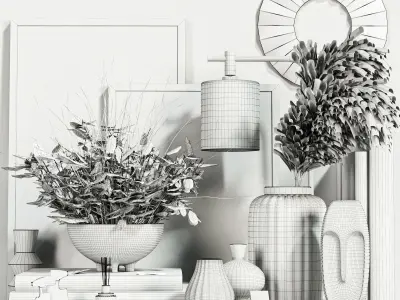 decorative set Vol003 3D model