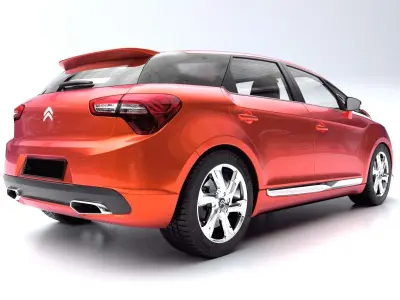 Citroen DS5 2 Hybrid4 DSPORT EGS 2013 3D model