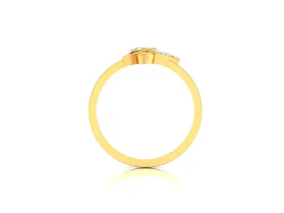 Women Engagement Ring 3dm STL FBX OBJ Render 3D print model get