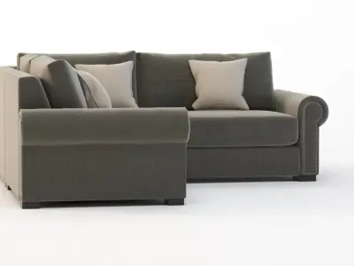 Lebanon Modular Sectional Corner Sofa Darby Home Co 3D model