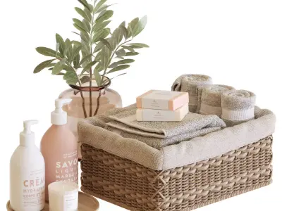 Bathroom Accessories-09 3D model