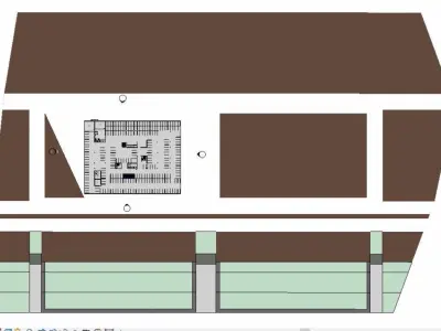 Hotel complete revit project p4 3D model