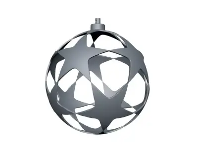 star ball ornament 3D print model