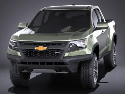 Chevrolet Colorado ZR2 2-door CG 2017 3D model
