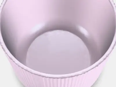 GRADVIS Plant pot 2 Low-poly 3D model