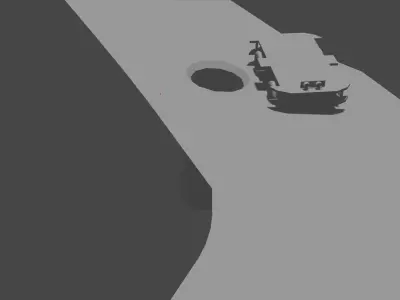 IoT car model  Free low-poly 3D model