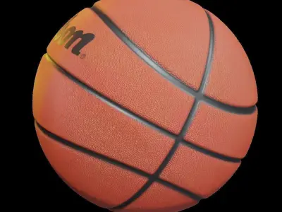 Sports Collection basketball ball 3D Model Pack