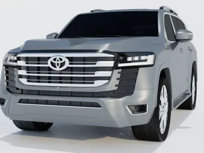 Toyota Land Cruiser 300 2022 READY FOR SUBDIV 3D model