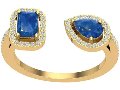 Engagement Ring  3D print model