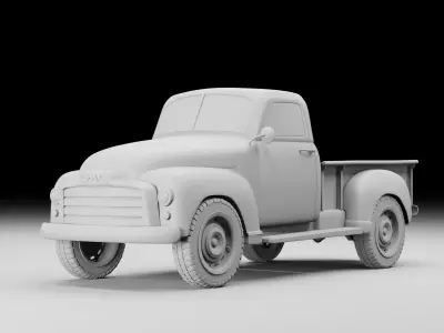 GMC pickup 9300 3D model