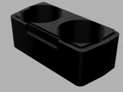 Mercedes-Benz C-Class w205 Cup Holder 3D print model