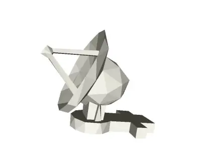 A lowpoly replica of Arthur Antenna One 3D print model