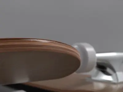 Realistic Skateboard High Poly 3D model with 4K textures  Free 3D model