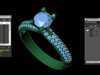 ring code 5 3D print model