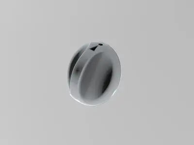 Bouton de selection de zone Twingo 1 3D print model