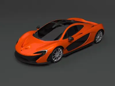 Mclaren P1 3D model