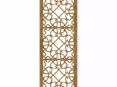 Decorative panel STL 3D model 29