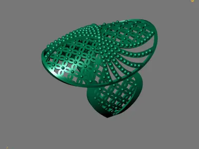 Women Plain Ring Ready STL Models Womens Ring 3d models 3D print model shop