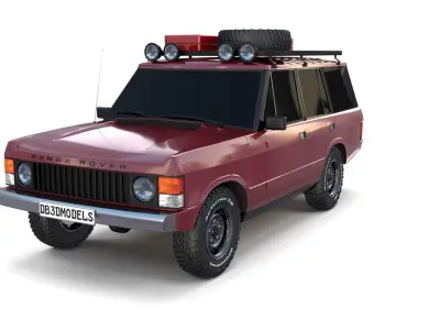 Range Rover Classic v2 3D model