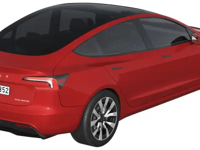 Tesla Model 3 2024 3D model