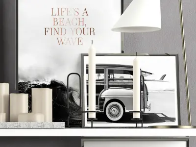 Decoration set 15 3D model