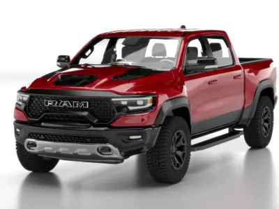 Dodge ram trx 1500 2021 3D print model