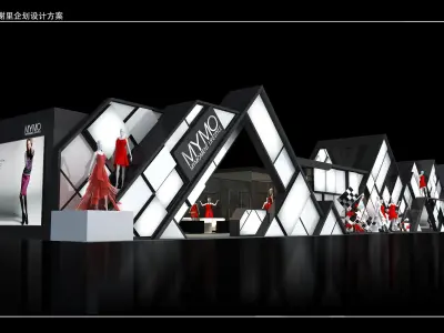 Exhibition - Area - 36X6-3DMAX2009-07 3D model
